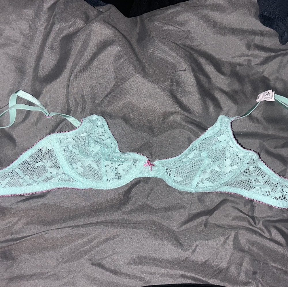 Tease Lace Unlined Demi Bra